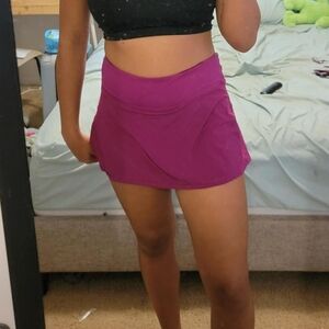 Purple lululemon skirt